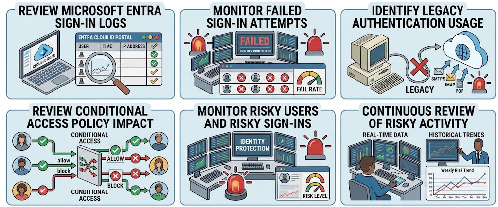 Monitor Sign Ins After Disabling Security Defaults